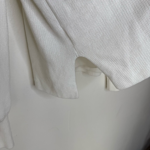 NWT LOFT Open Cardigan Long Ballon Sleeves Sz L - Picture 3 of 8